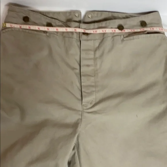 Scully Khaki Colored Western Vintage Style Pants - Picture 5 of 10